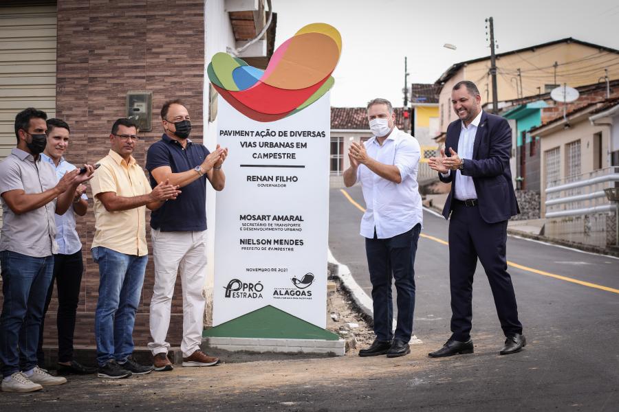 Campestre receberá pavimentação de vias e reconstrução de ponte e acesso a usina Santa Tereza