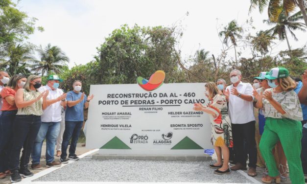 Entrega de rodovia fortalece turismo na região Norte de Alagoas