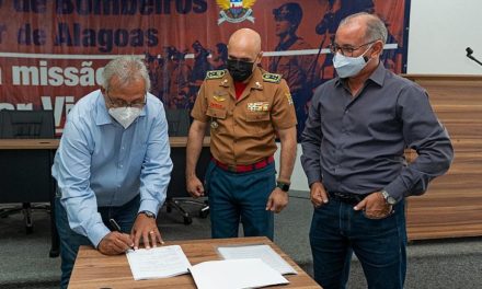 Braskem faz doações de equipamentos para o Corpo de Bombeiros de Alagoas.