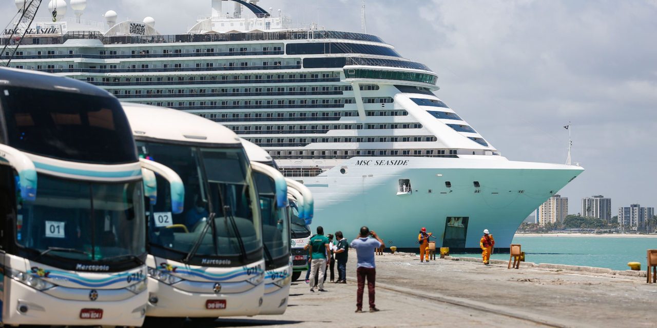 Primeiro Navio da temporada de cruzeiros de 2021/2022 desembarcou em Alagoas