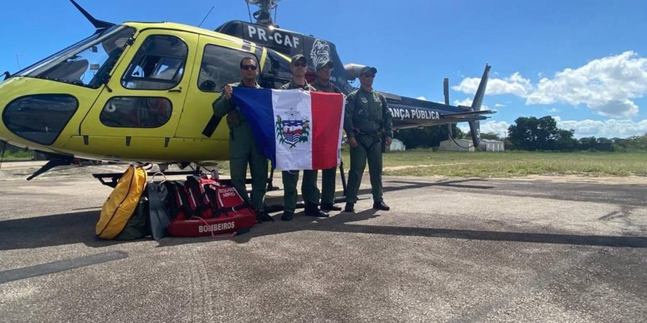 Ação solidária na Bahia contou com o apoio do Grupamento Aéreo da Secretaria de Segurança Pública