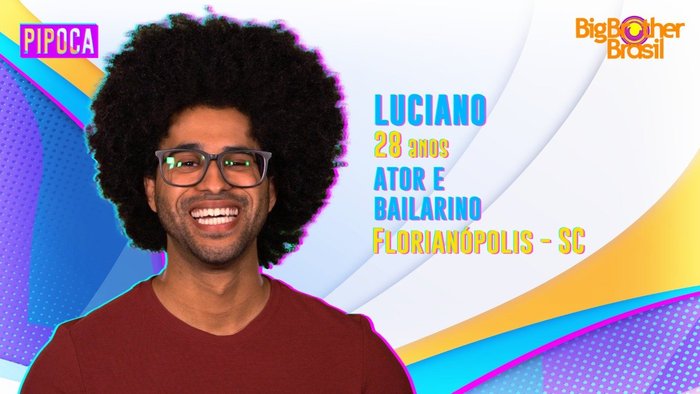 Luciano é o primeiro eliminado do Big Brother Brasil 22