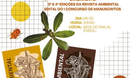 IMA/AL faz publicação de revistas e concursos de manuscritos sobre praias e balneabilidade