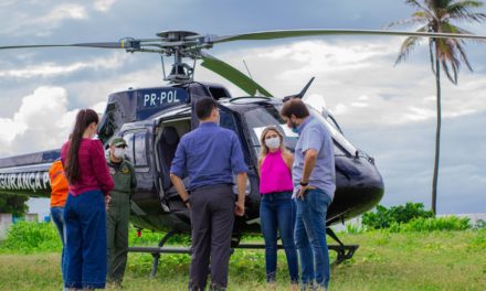 Comissão Especial realiza sobrevoo em área afetada pela extração do Sal-gema