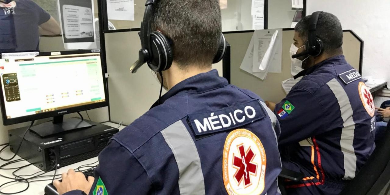 Atendimento do SAMU a pacientes com Covid-19 reduzem em 66% em 2022