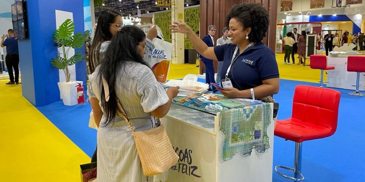 Destino Alagoas é atração no maior evento de turismo da América Latina