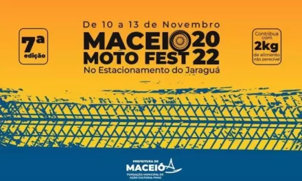 Confira a programação completa da 7ª edição do Maceió Moto Fest, que terá início nesta quinta-feira (10)