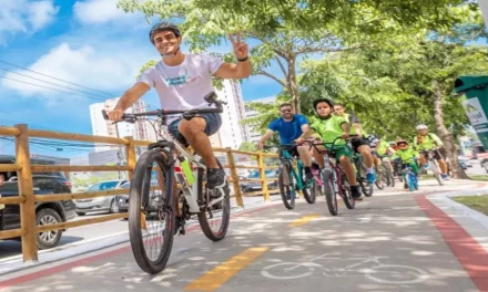 300 mil pessoas são beneficiadas com a entrega da ciclovia da Fernandes Lima