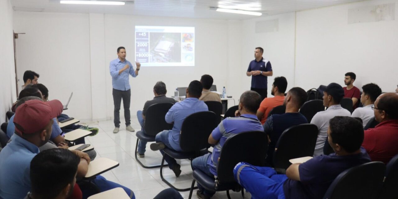 Casal promove treinamento sobre manutenção de bombas