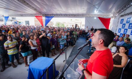 Em obras em série, governador entrega mais de 70 ruas calçadas e cisternas no município sertanejo de São José da Tapera