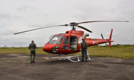 Enfermeiros e médicos do Samu realizam treinamento para atuar no Serviço Aeromédico