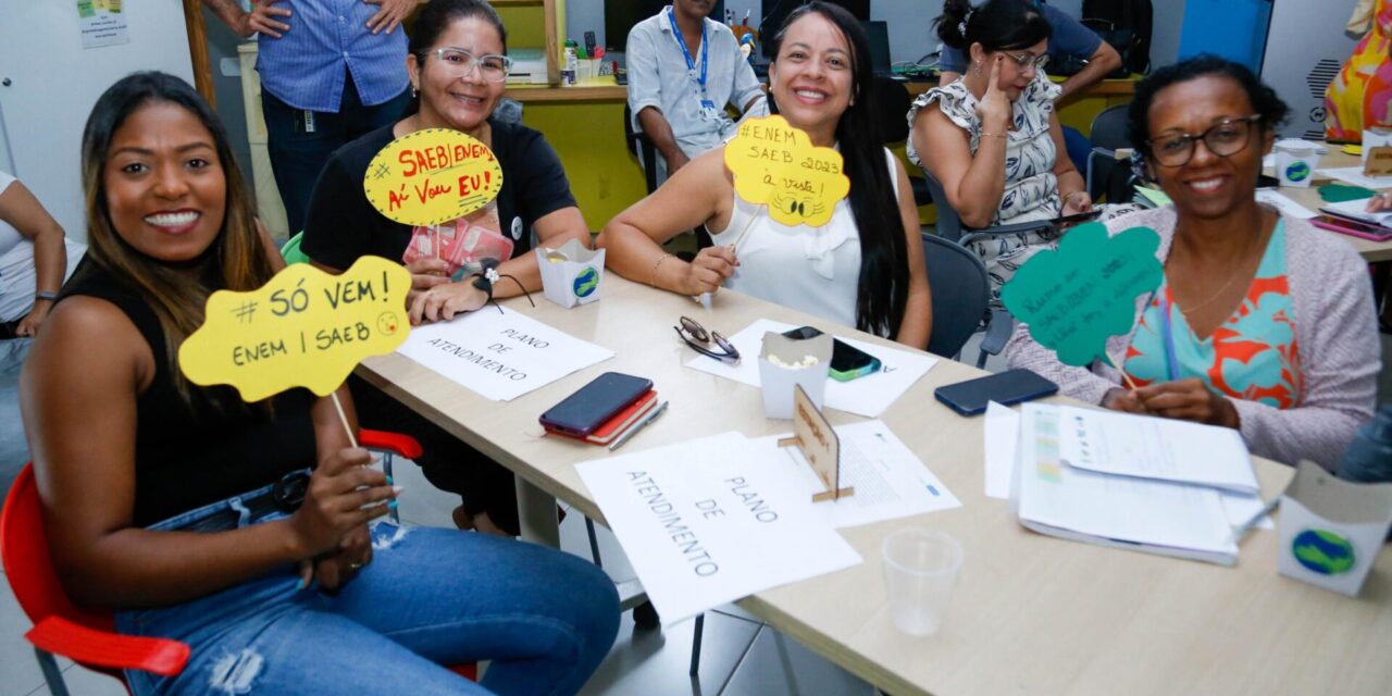 Educação reforça preparação de educadores para auxiliar nos exames do Enem