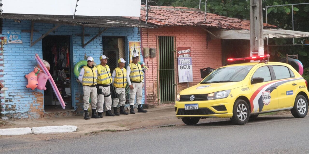 Ronda no Bairro aumenta presença de guarnições no litoral Norte de Maceió