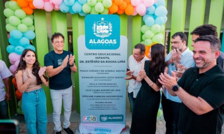 Governador Paulo Dantas inaugura em Anadia mais uma Creche Cria