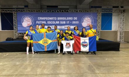 Alagoas estreia com vitória no Brasileiro de Futsal Escolar