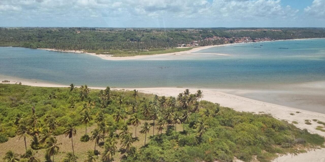 IMA sobrevoa praias do Litoral Norte para tentar identificar novos pontos de maré vermelha