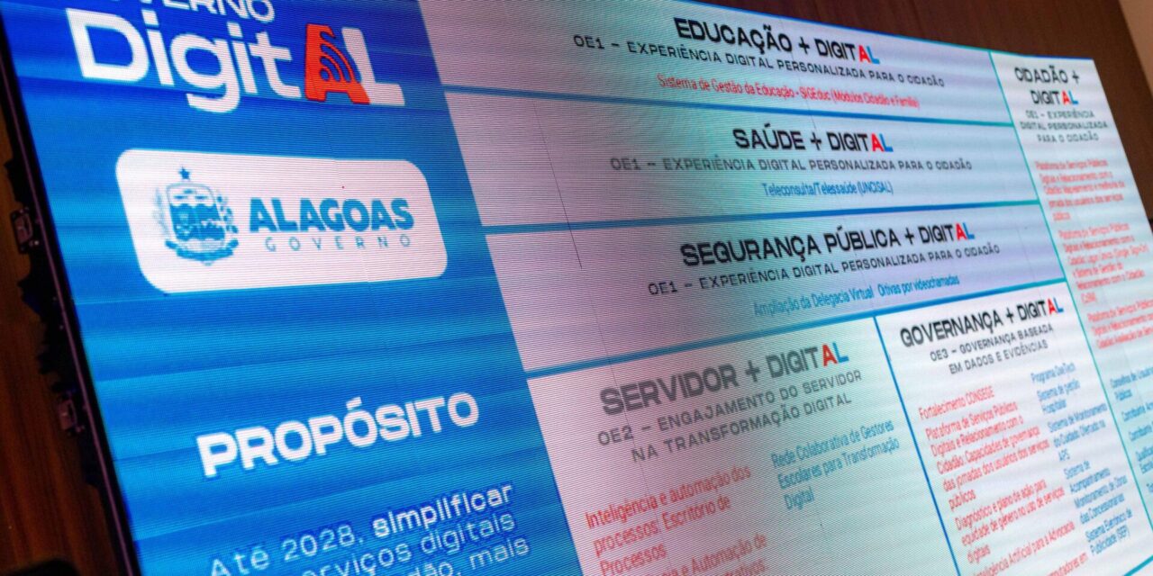 Alagoas +Digital: Governo aprimora acesso aos serviços públicos para os alagoanos