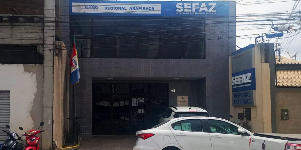 Atendimento presencial na Sefaz de Arapiraca será suspenso na primeira semana de abril