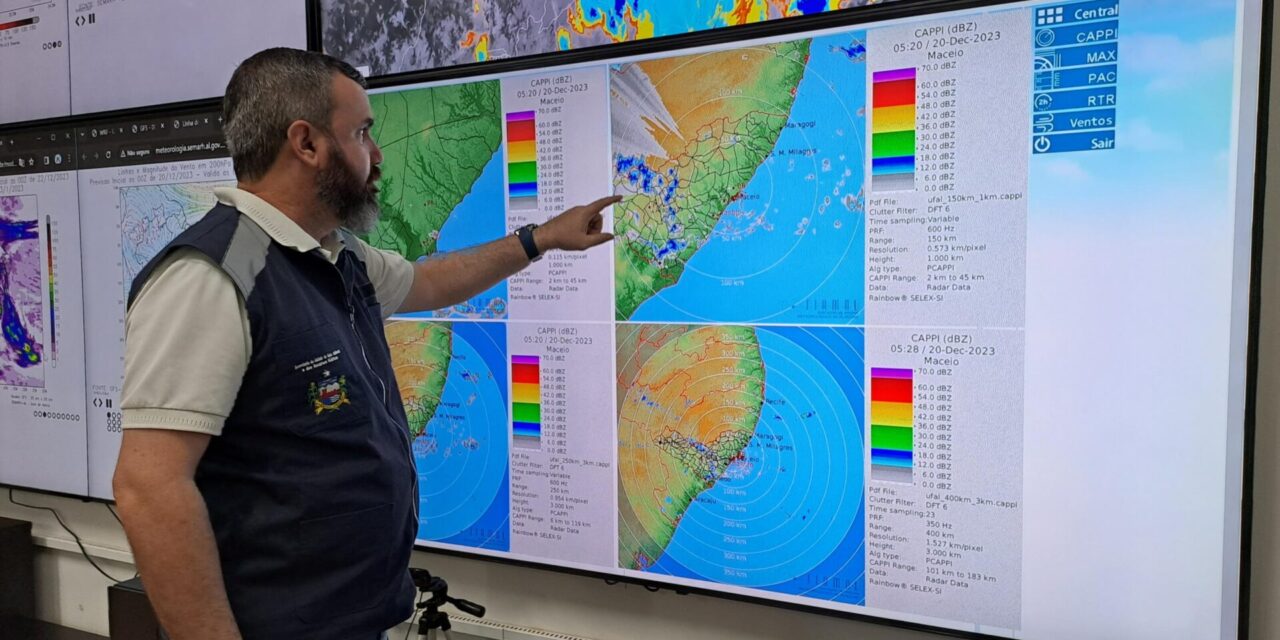 Secretaria de Recursos Hídricos emite alerta meteorológico com previsão de chuvas intensas