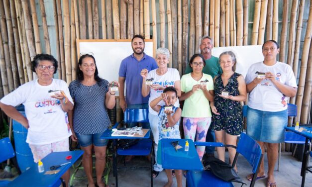 Vida Nova nas Grotas: Moradores do Ouro Preto despertam talentos com Oficina de Artesanato Criativo