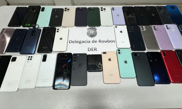 Polícia Civil recupera 45 celulares roubados