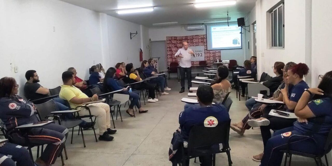 Samu realiza palestra sobre prevenção e combate à hipertensão arterial