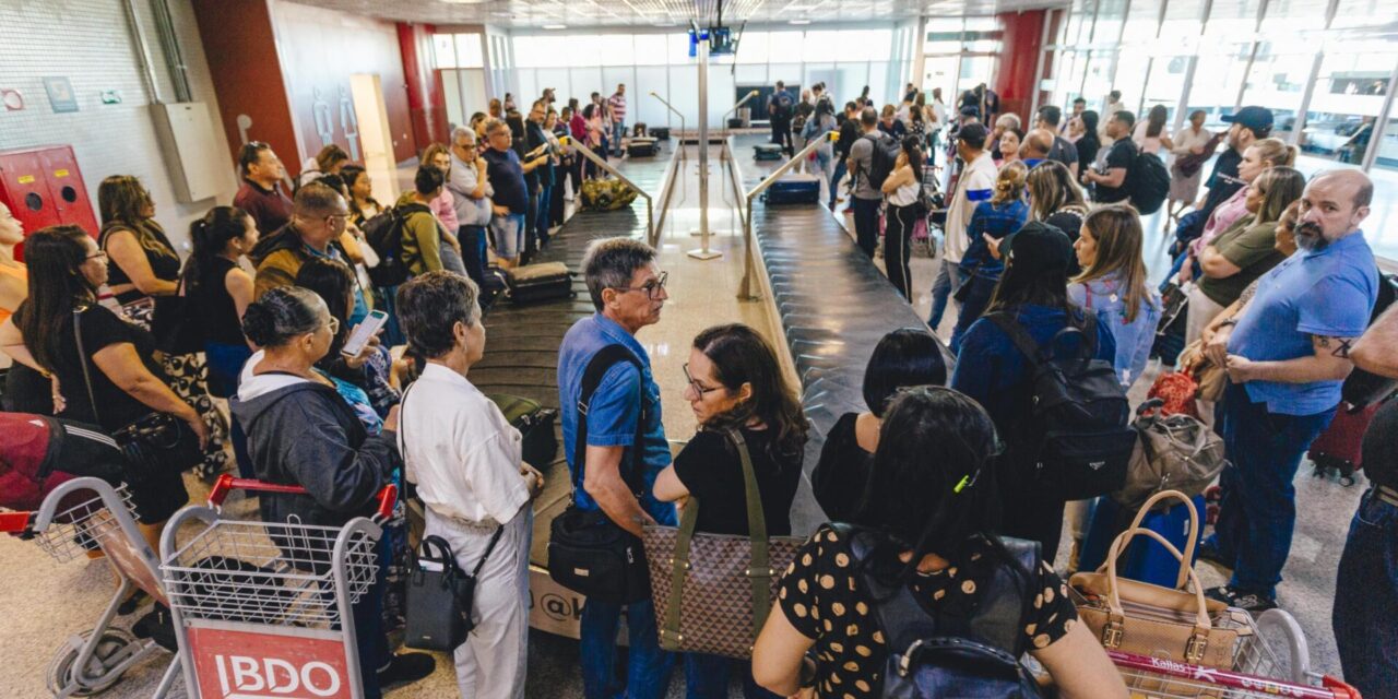 Fluxo de passageiros no aeroporto Zumbi dos Palmares cresceu 8,5% nos primeiros 5 meses de 2024