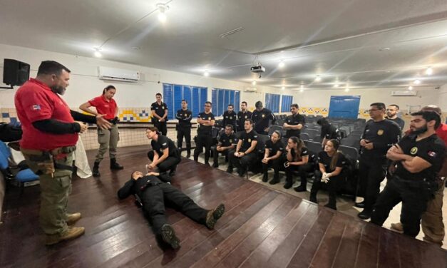 Curso de Atendimento Pré-Hospitalar Tático forma agentes da SSP no interior do Estado