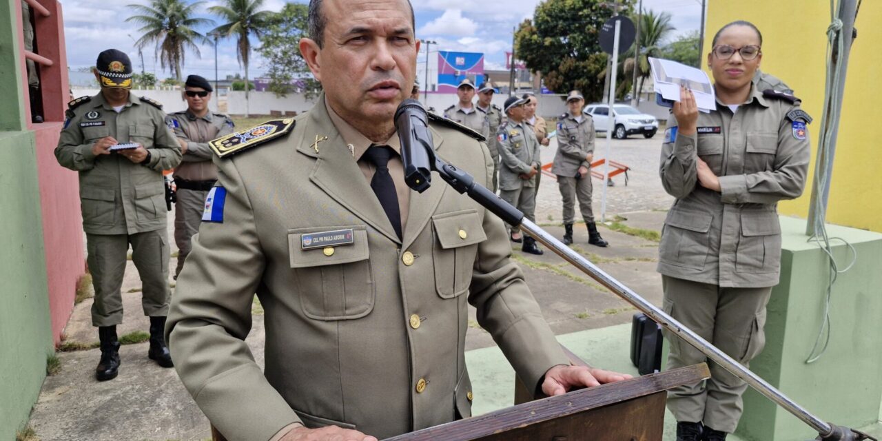 3° Batalhão da PM celebra 42 anos com solenidade e homenagens, em Arapiraca