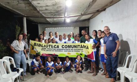 Comunidade quilombola em Santana do Ipanema ganha Biblioteca Comunitária