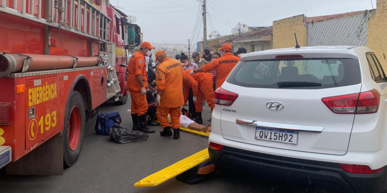 Corpo de Bombeiros é acionado para prestar socorro à vítima de colisão entre motos em Arapiraca